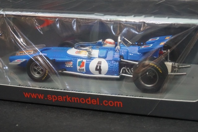 1/43 スパーク S7191 マトラ MS80 オランダGP優勝 1969#4 J