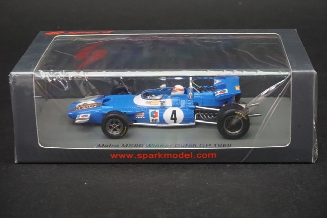 1/43 スパーク S7191 マトラ MS80 オランダGP優勝 1969#4 J