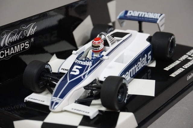 1/43 ミニチャンプス 400810005 ブラバムフォード BT49C N.ピケ 1981#5