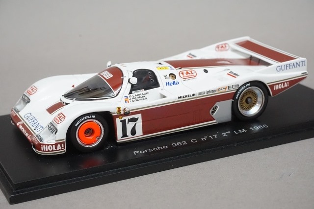 1/43 スパーク S1941 ポルシェ 962C ルマン 1986 #17, Boost Gear