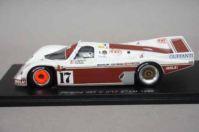 1/43 スパーク S1941 ポルシェ 962C ルマン 1986 #17, Boost