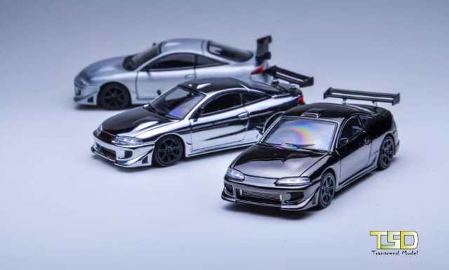 予約 Transcend Model 1/64 三菱 エクリプス Eclipse D30 Robocar
