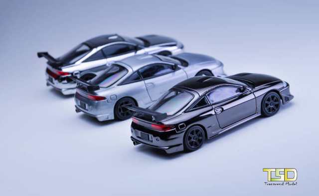 予約 Transcend Model 1/64 三菱 エクリプス Eclipse D30