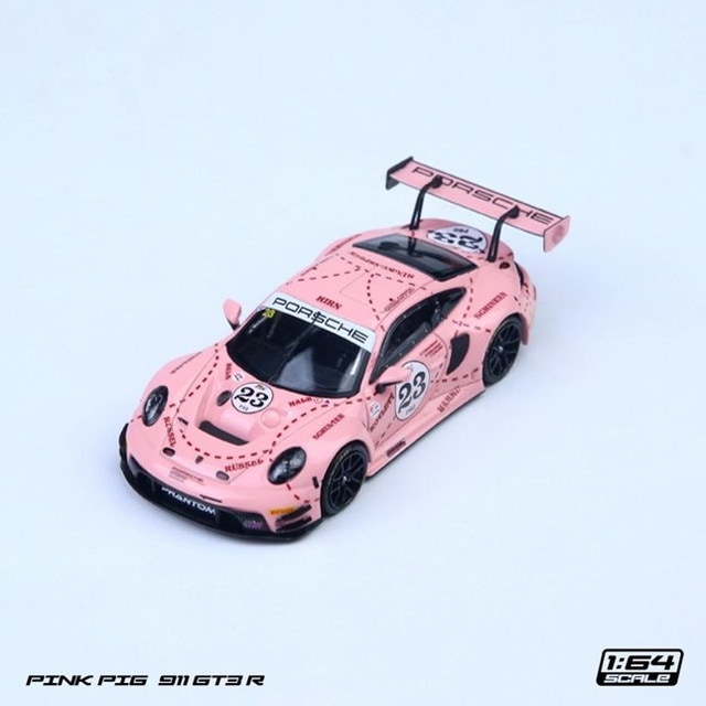 予約 SR64043 SR STAR RACE 1/64 ポルシェ Porsche 911 GT3 R Pink Pig