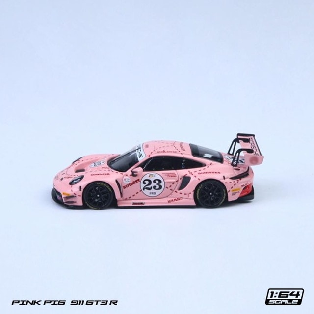 予約 SR64043 SR STAR RACE 1/64 ポルシェ Porsche 911 GT3 R Pink Pig