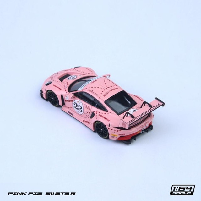 予約 SR64043 SR STAR RACE 1/64 ポルシェ Porsche 911 GT3 R Pink Pig