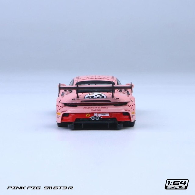 予約 SR64043 SR STAR RACE 1/64 ポルシェ Porsche 911 GT3 R Pink Pig
