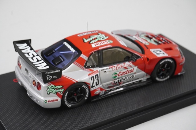 1/43 エブロ P408 日産 カストロール ピットワーク GT-R JGTC