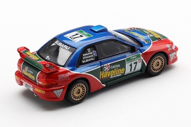 予約 MGT01211-L TSM MINI-GT 1/64 スバル インプレッサ WRC98 ラリー