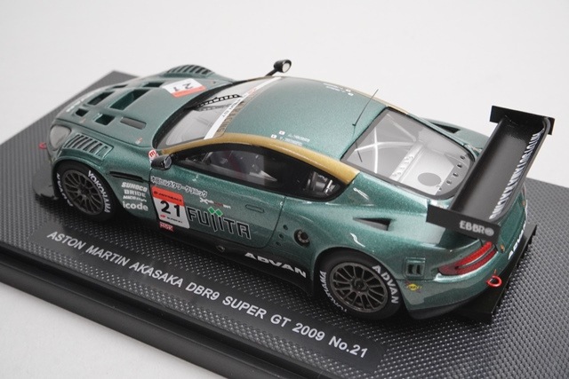1/43 エブロ 44366 アストンマーティン 赤坂 DBR9 スーパーGT 2009 #21