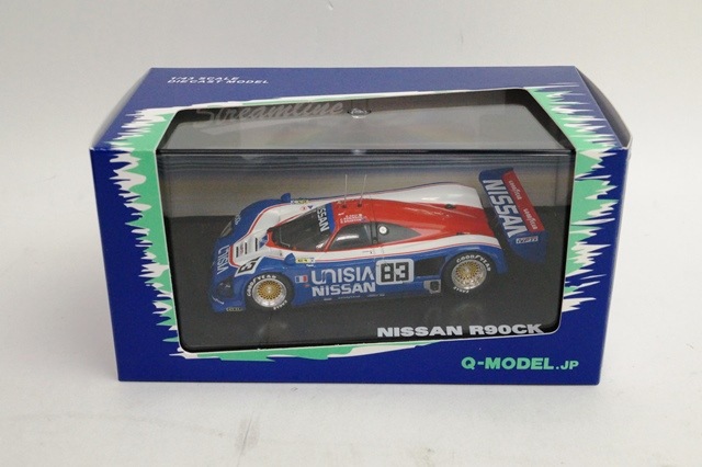 Q-MODEL NISSAN R90CP R90CKミニカー3台セット Qモデル 1/43 日産 R90CK 1990 ルマン24H #83 G.ブラバム/C.ロビンソン