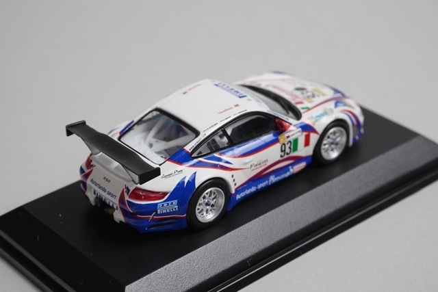 1/64 ミニチャンプス 640076793 ポルシェ 911 GT3 RSR ルマン 24H 2007