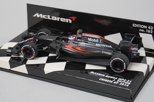 1/43 ミニチャンプス 530164322 マクラーレン ホンダ MP4-31