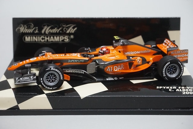 1/43 ミニチャンプス 400070021 スパイカー F8-VII 2007 #21 C
