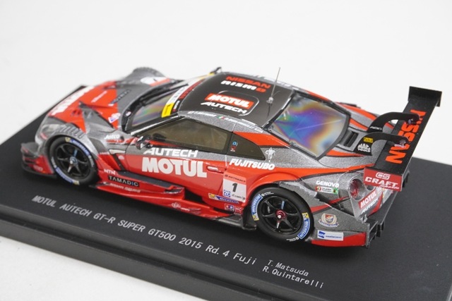 1/43 エブロ 45277 日産 モチュール オーテック GT-R スーパー GT500