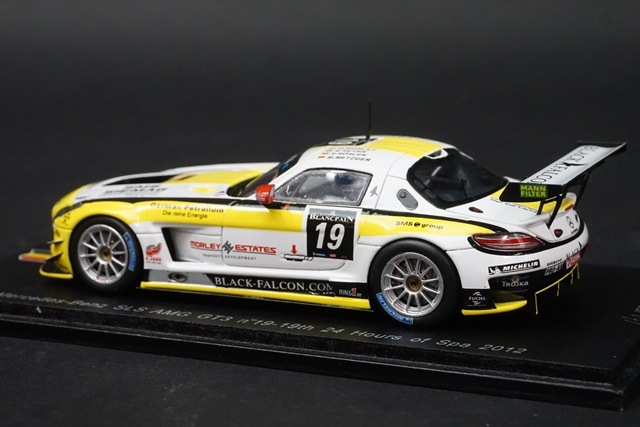 1/43 メルセデス・ベンツ　SLS AMG GT3 ミニカー スパーク 1/43 メルセデス ベンツ SLS AMG GT3 