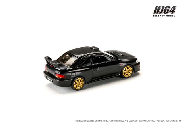新品 HJ647041BK ホビージャパン 1/64 スバル インプレッサ 22B STi