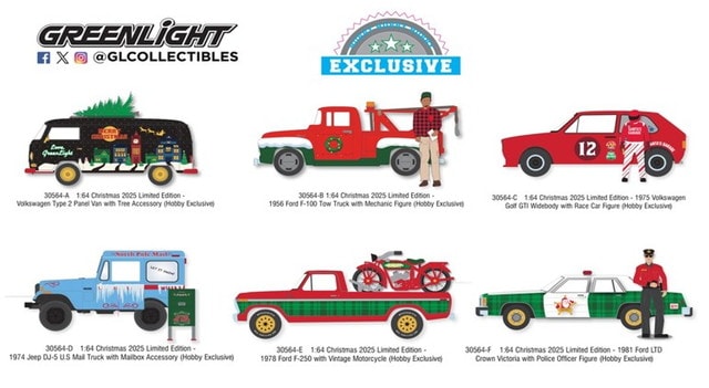 予約 30564 GreenLight 1/64 Christmas 2025 Limited Edition