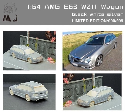 予約 MJ 1/64 メルセデス ベンツ ワゴン Mercedes Benz AMG E63