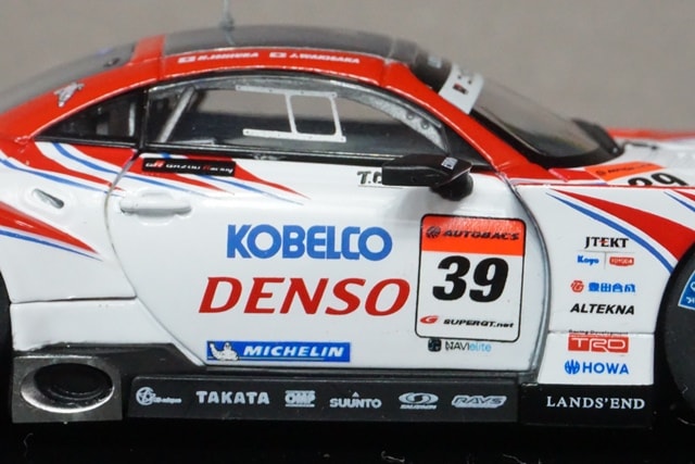 EBBRO 2012年 DENSO KOBELCO SC430 39号車 DENSO KOBELCO SC430 SUPER GT500 2012 No.39 (ミニカー