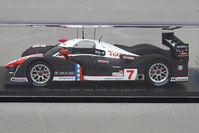 1/43 スパーク S1272 プジョー 908 HDi FAP LM 2007 #7, Boost Gear