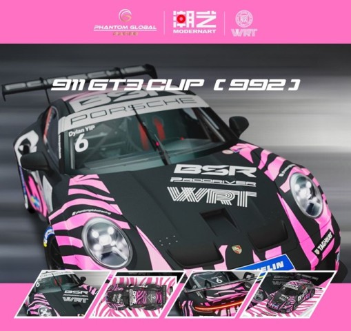 新品 MD647304 ModernArt & WRT 1/64 ポルシェ Porsche 911 GT3