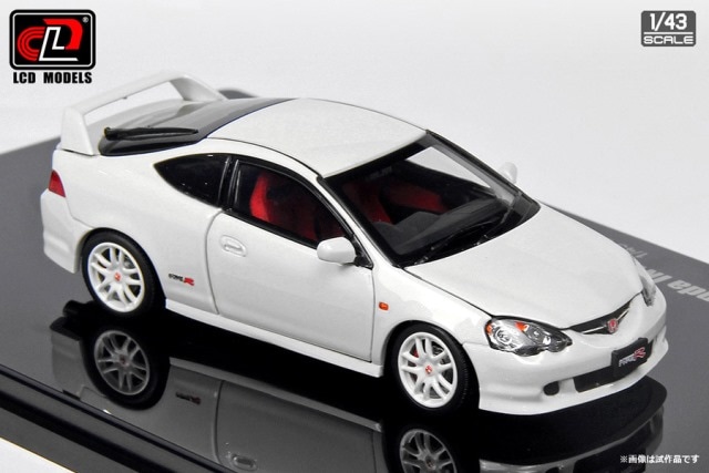 新品 LCD43008-WH LCD 1/43 ホンダ インテグラ タイプR (DC5) ホワイト