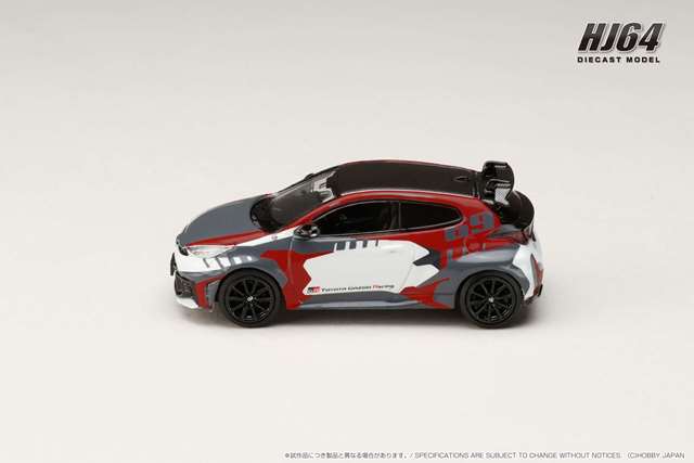 予約 HJ643087PW ホビージャパン 1/64 トヨタ GR ヤリス RZ