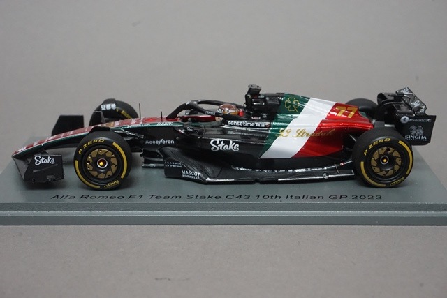 1/43 スパーク S8932 アルファロメオ F1チーム Stake C43 イタリアGP