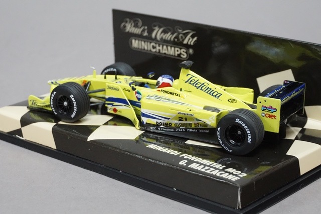 1/43 ミニチャンプス 430000021 ミナルディ フォンドメタル M02