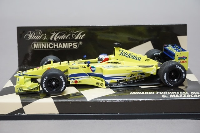 1/43 ミニチャンプス 430000021 ミナルディ フォンドメタル M02 G