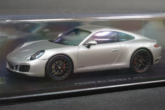 1/43 スパーク S7621 ポルシェ 911 カレラ 4 GTS 2018 シルバー, Boost