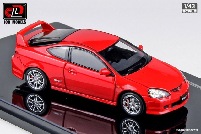 1/43 LCD ホンダ インテグラ DC5 タイプR ブラック 開閉モデル LCDモデル 1/43 ホンダ インテグラ タイプR DC5 ホワイト 完成品
