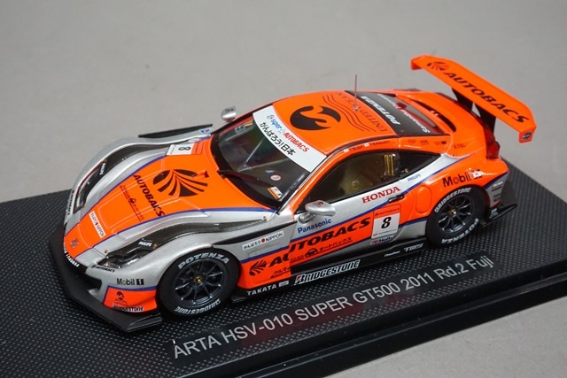 1/43 エブロ 44546 ARTA HSV-010 スーパーGT500 Rd.2 富士 2011 #8