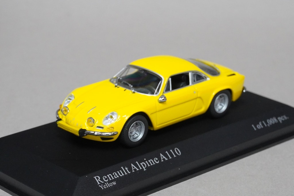 1/43 ミニチャンプス 430113606 アルピーヌ ルノー A110 1971, Boost