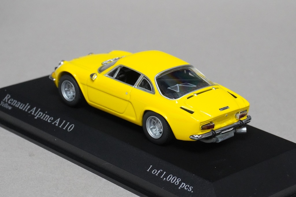 1/43 ミニチャンプス 430113606 アルピーヌ ルノー A110 1971, Boost