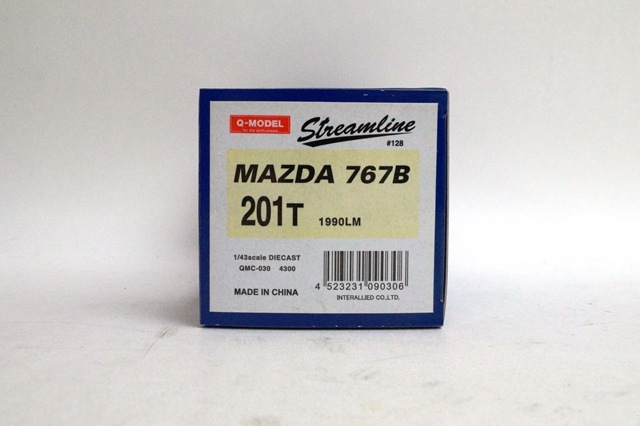 新品QMC-030 Q-MODEL 1/43 マツダ 767B 201T LM 1990, Boost Gear