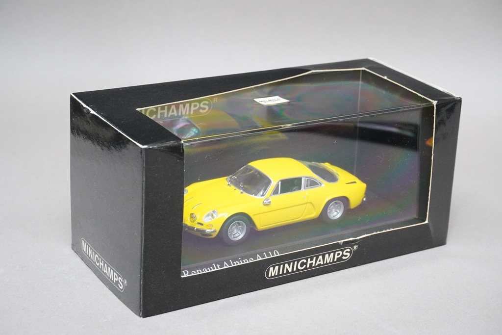 1/43 ミニチャンプス 430113606 アルピーヌ ルノー A110 1971, Boost
