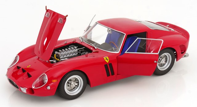 【ブラーゴ】Ferrari 250 GTO ミニカー Ferrari 250 GTO Blue Scale 1 24 From Bburago for sale online