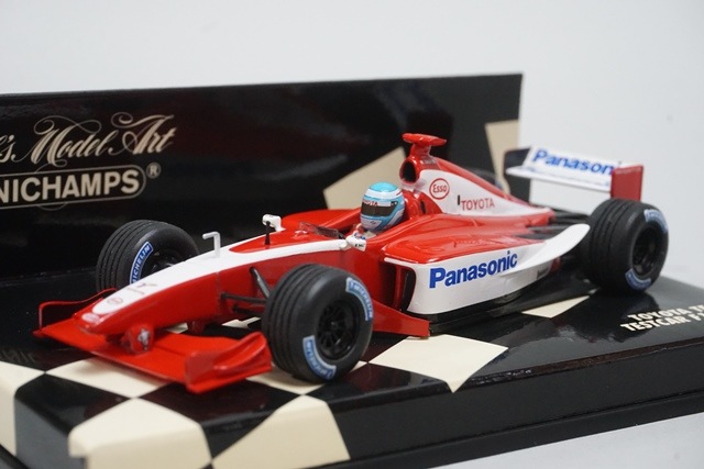 1/43 ミニチャンプス 400010224 トヨタ TF101 テストカー F1 2001 M