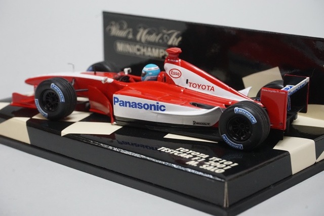 1/43 ミニチャンプス 400010224 トヨタ TF101 テストカー F1 2001 M