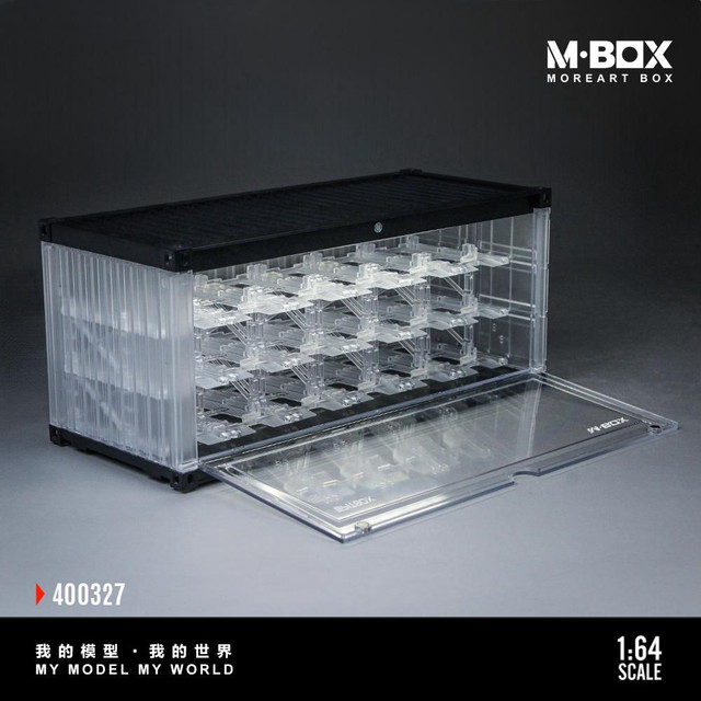 予約 MB400327 MBOX 1/64 CONTAINER MODELSTORAGE SCENE. コンテナ 駐