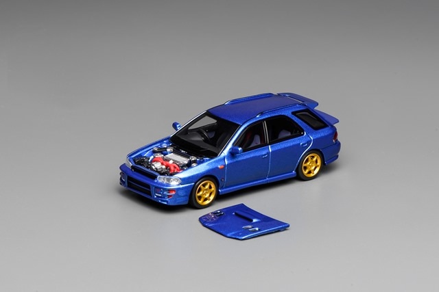 新品 M67101 モーターヘリックス 1/64 スバル lmpreza Wagon WRX STi