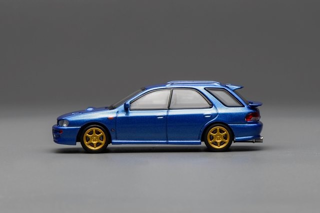新品 M67101 モーターヘリックス 1/64 スバル lmpreza Wagon WRX STi