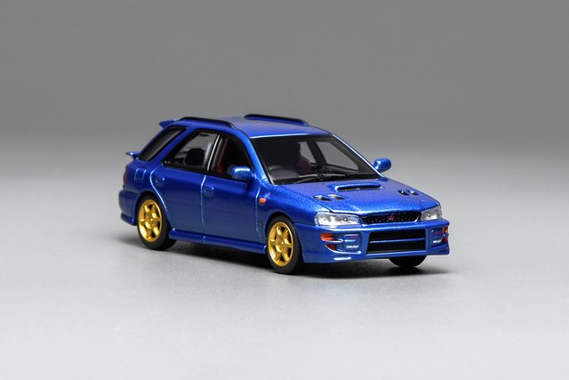 新品 M67101 モーターヘリックス 1/64 スバル lmpreza Wagon WRX STi