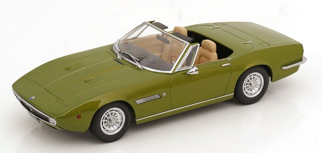 ���� KKDC181302 KK scale 1/18 �ޥ���ƥ� Maserati Ghibli Spyder 1970 lightgreen-metallic