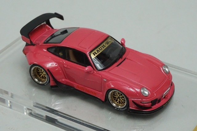 IGモデル ポルシェ ミニカー 1/64 1/64 イグニッションモデル IG2366 ポルシェ RWB 993 ピンクメタリック