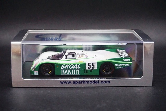 1/43 スパーク S1959 ポルシェ 962 ルマン 1984 #55, Boost Gear