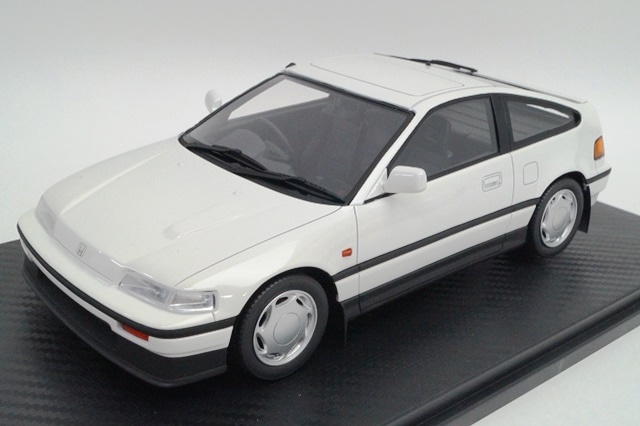 新品17B09-01 onemodel 1/18 ホンダ CRX (EF7) CR-X Polar White