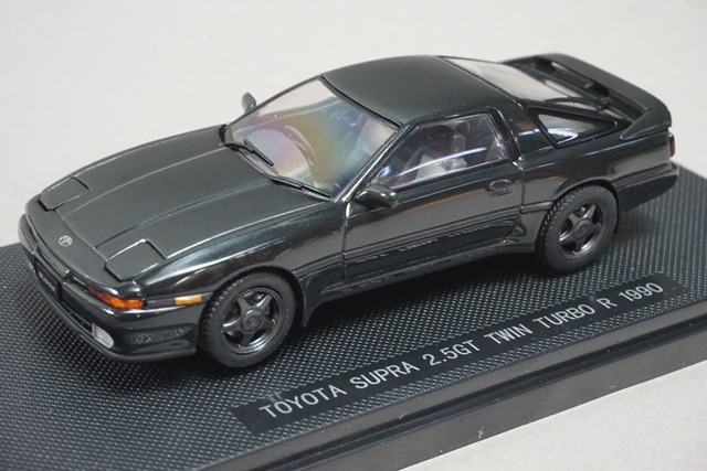 エブロ 1/43 トヨタ スープラ 2.5GT ツインターボ R 1990 ダーク